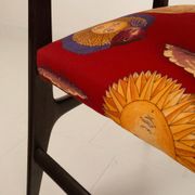 110 Chair by Gio Ponti and Fornasetti for Cassina, 1953