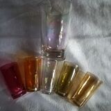 Carafe with 5 glasses