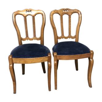 Paire de chaises anglaises