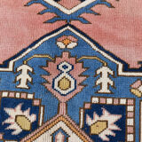 6x9 oushak vintage rug, 186x267cm