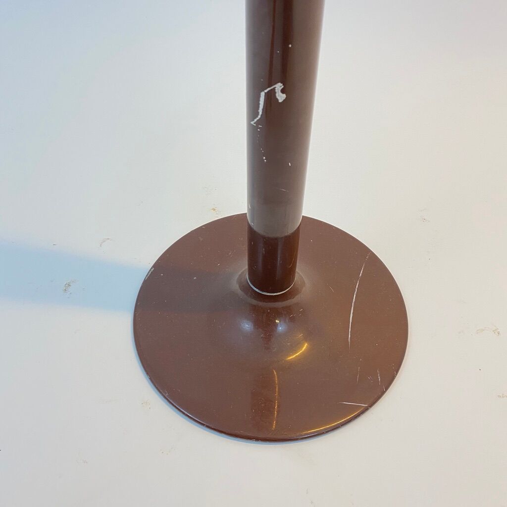 Tube brown lamppost by Anders Pehrson for Ateljé Lyktan 1970s