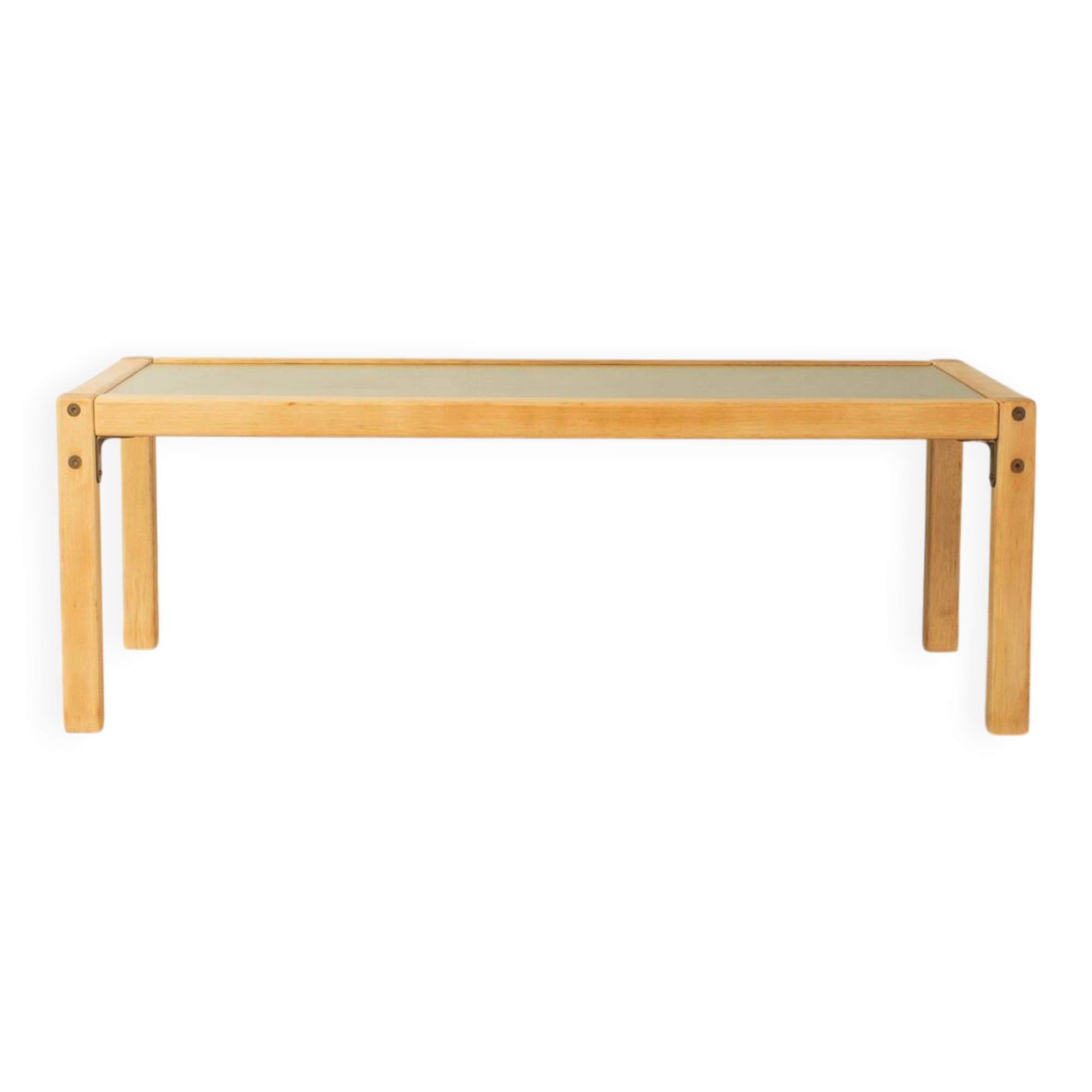 Characterful coffee table from the Flötotto profile system, 1970s