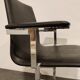Vintage chrome dining chairs, 1970s