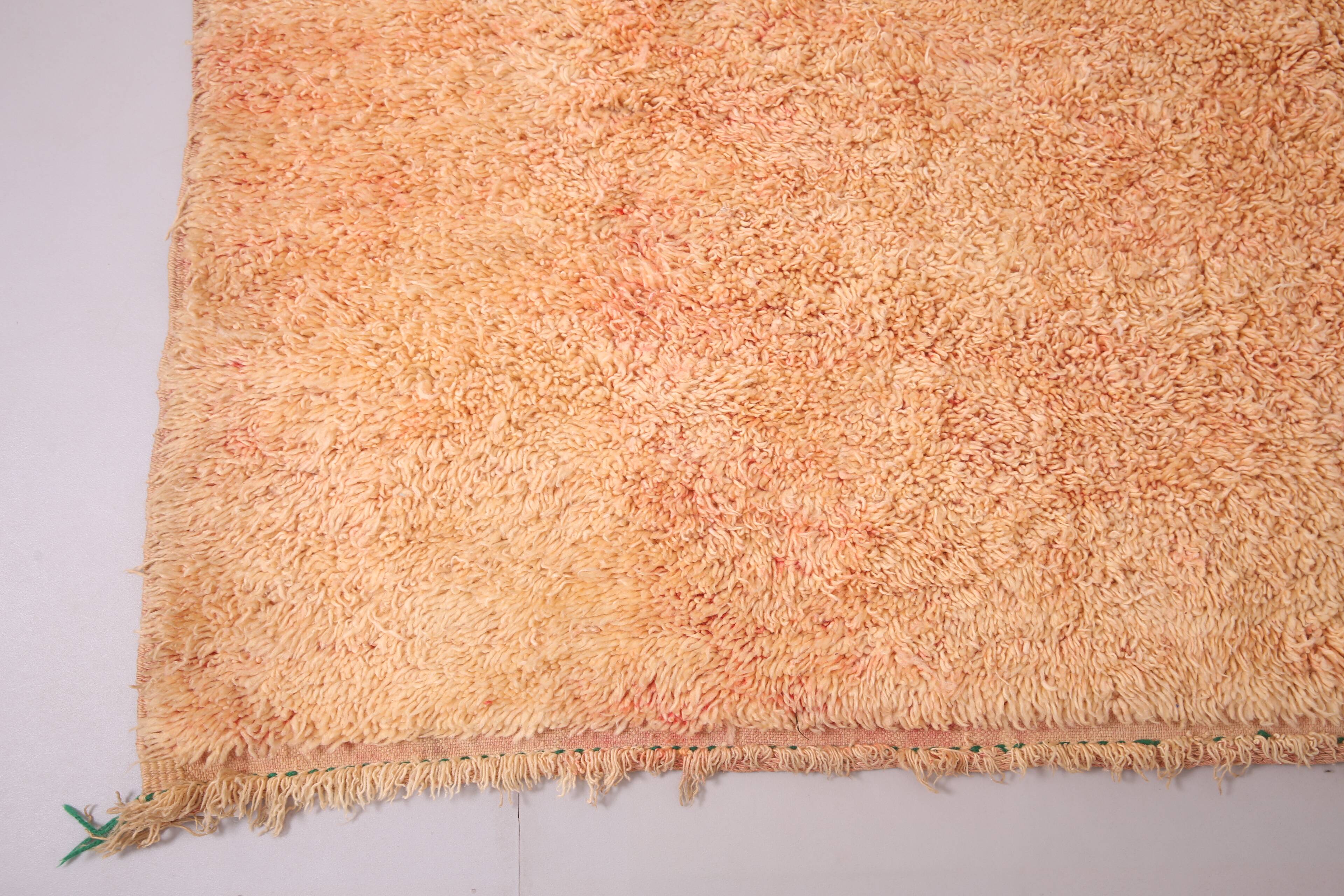 Vintage Moroccan Rug 215 x 336 cm - Handmade Moroccan Rug - Old Berber Rug