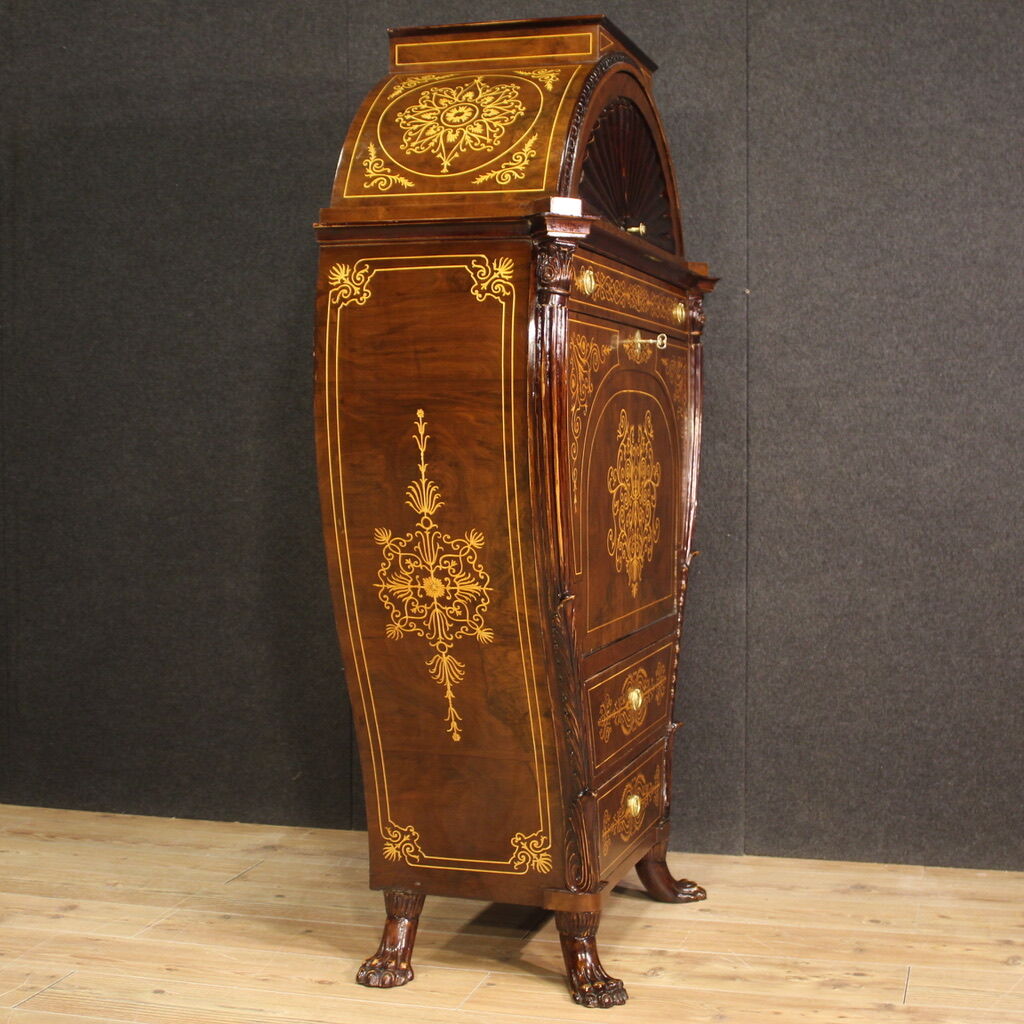 Biedermeier style secretaire