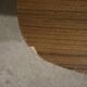 Scandinavian coffee table in teak and ceramic from the 1960s.