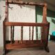 Porte-revues en bois vintage