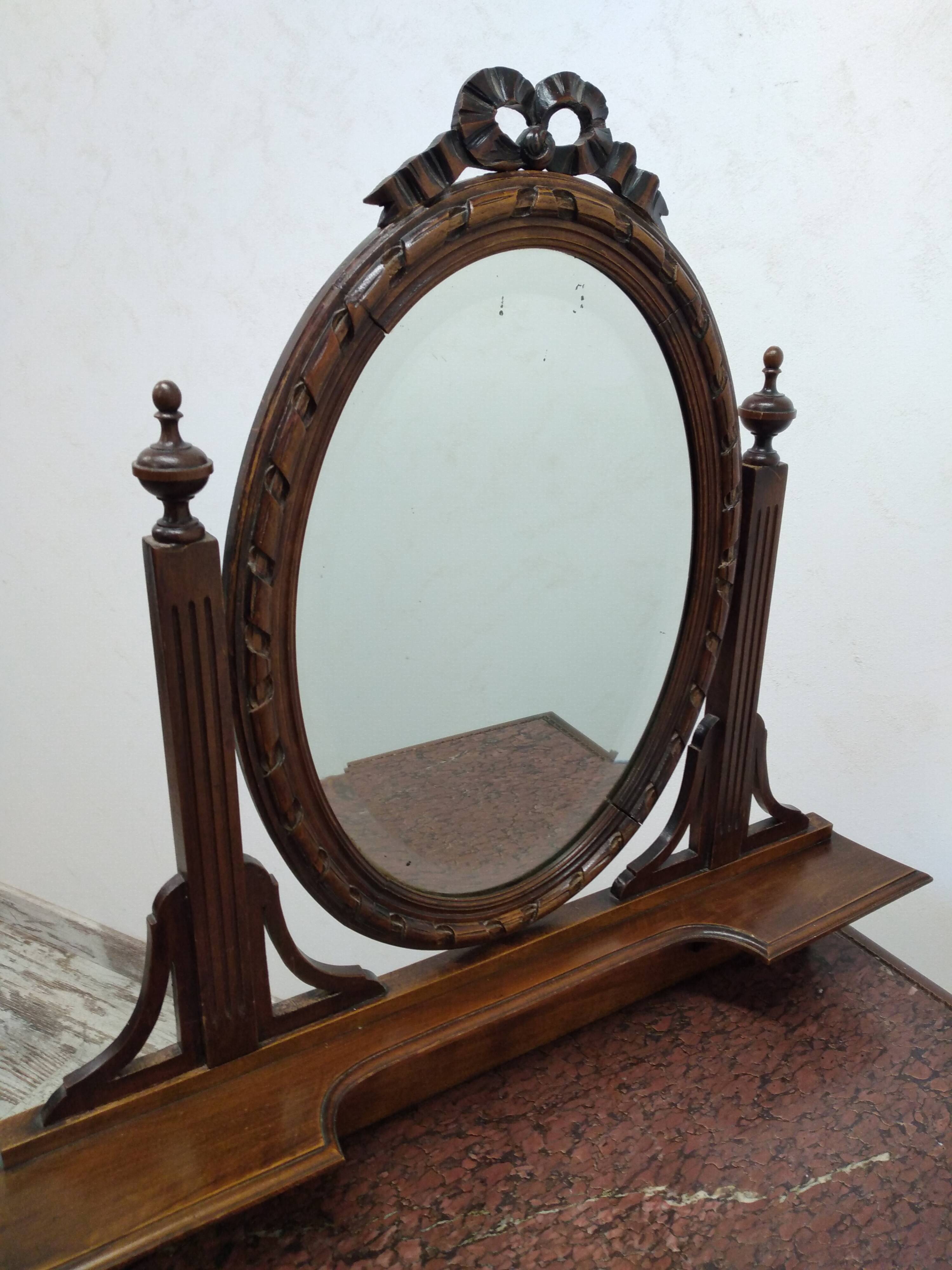 Old Louis XVI style dressing table