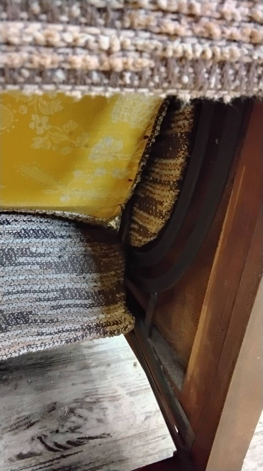 Art Deco reclining armchair with mf system Sint Étienne