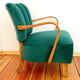 armchair proj. J.Halabala H 237, Czechoslovakia, 50s