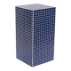 Blue column side table 66x33 cm