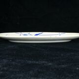 Raviers in faience blue fleurette model