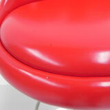 2 vintage bar stools with swivel seat