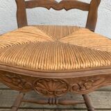 Pair Chair and Straw Chair