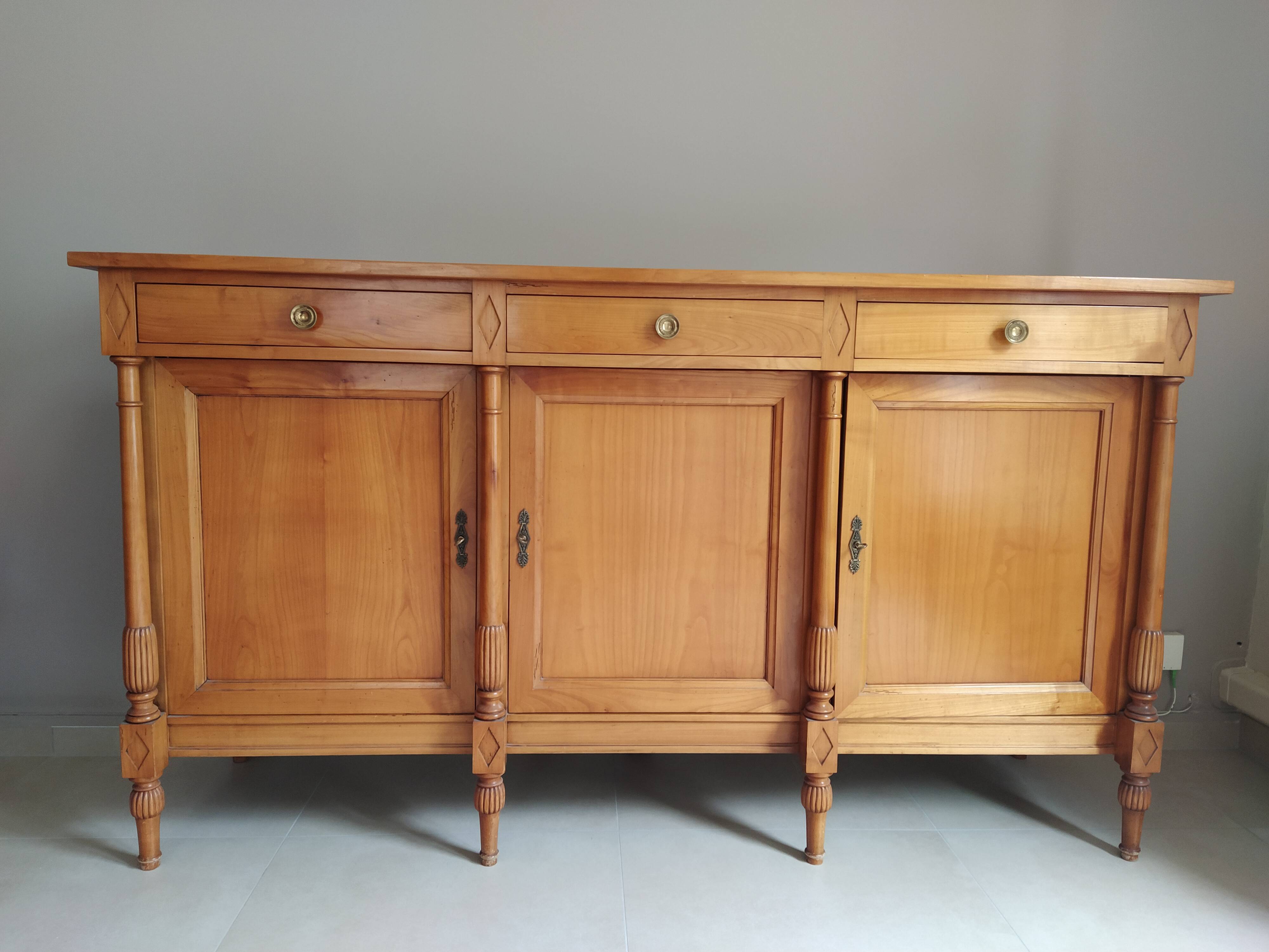 Enfilade en merisier