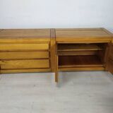 Vintage enfilade in elm by Maison Regain