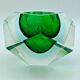 Sulfure presse papier scandinave pan coupe 1960 a facettes