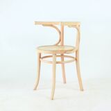 Vintage Bistro Chair in Pink, Czechoslovakia 1950s