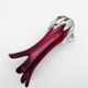 Murano Vase Fratelli Toso Chambord Sommerso Ruby Red 25.5cm