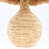Vintage rope lamp dlg. by Audoux & Minet