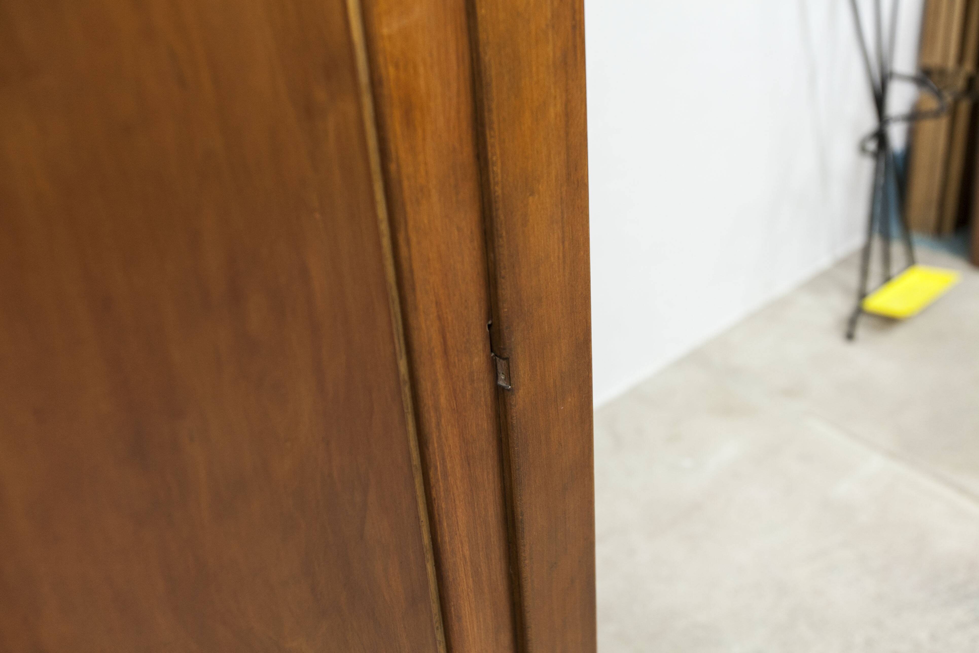 Mid-century armoire with large mirror, wardrobe and chest of drawers