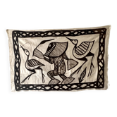 Large vintage tapestry from Korhogo — Sénoufo, Ivory Coast