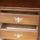 Adorable Edwardian commode in solid mahogany! Around 1900.