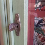Patinated Art Deco style showcase