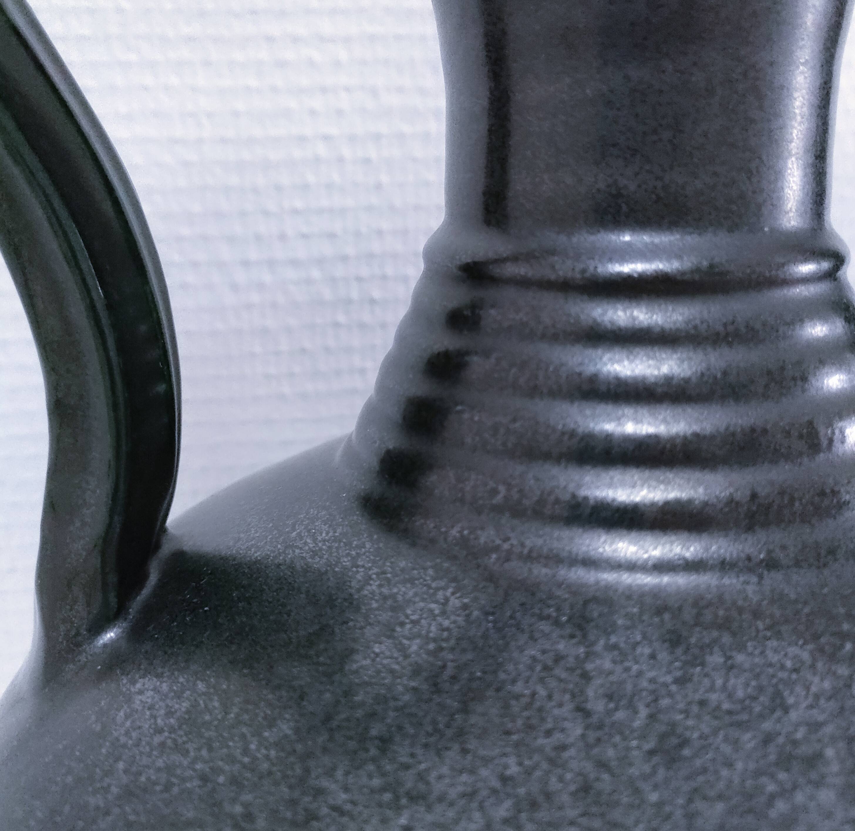 high ceramic lamp base lunetta vallauris h.47 cm