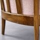 Vintage Mid-Century Modern Wood and Fabric Armchairs from W. Knoll, Set of 2