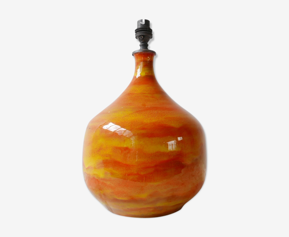 Mid Century Ceramic Burnt Orange Table Lamp Selency Mid Century Ceramic Burnt Orange Table, Burnt Orange Table Lamps