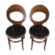 Duo of chairs Baumann "Seagull"