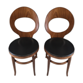 Duo of chairs Baumann "Seagull"