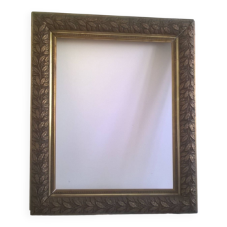 19th century gilded wood frame