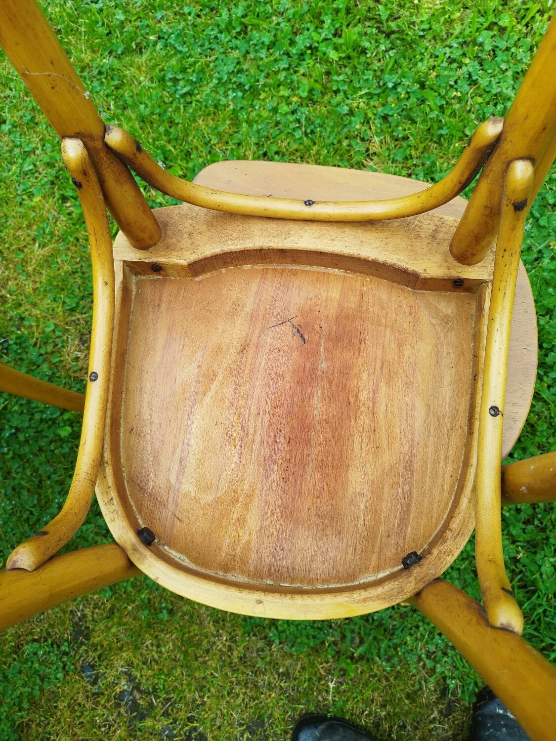 5 Baumann style bentwood bistro chairs