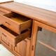 Sideboard by Dyrlund 1970s skandinavian solid Teak Danish