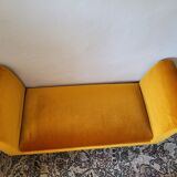 Vintage velvet sofa