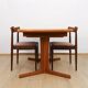 Teak dining table by Dyrlund