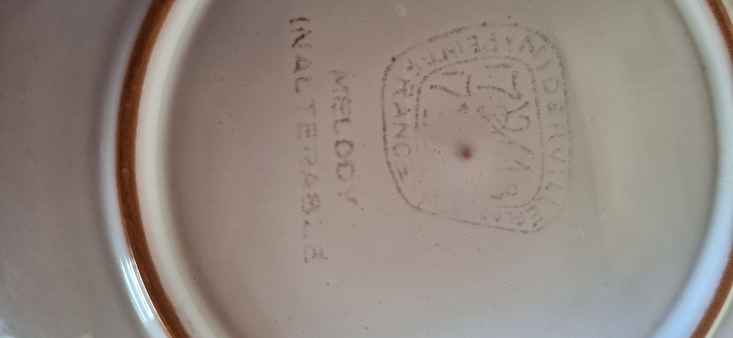 Saucers porcelain niderviller