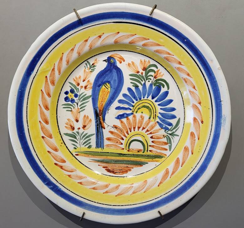 Set of 2 Quimper plates