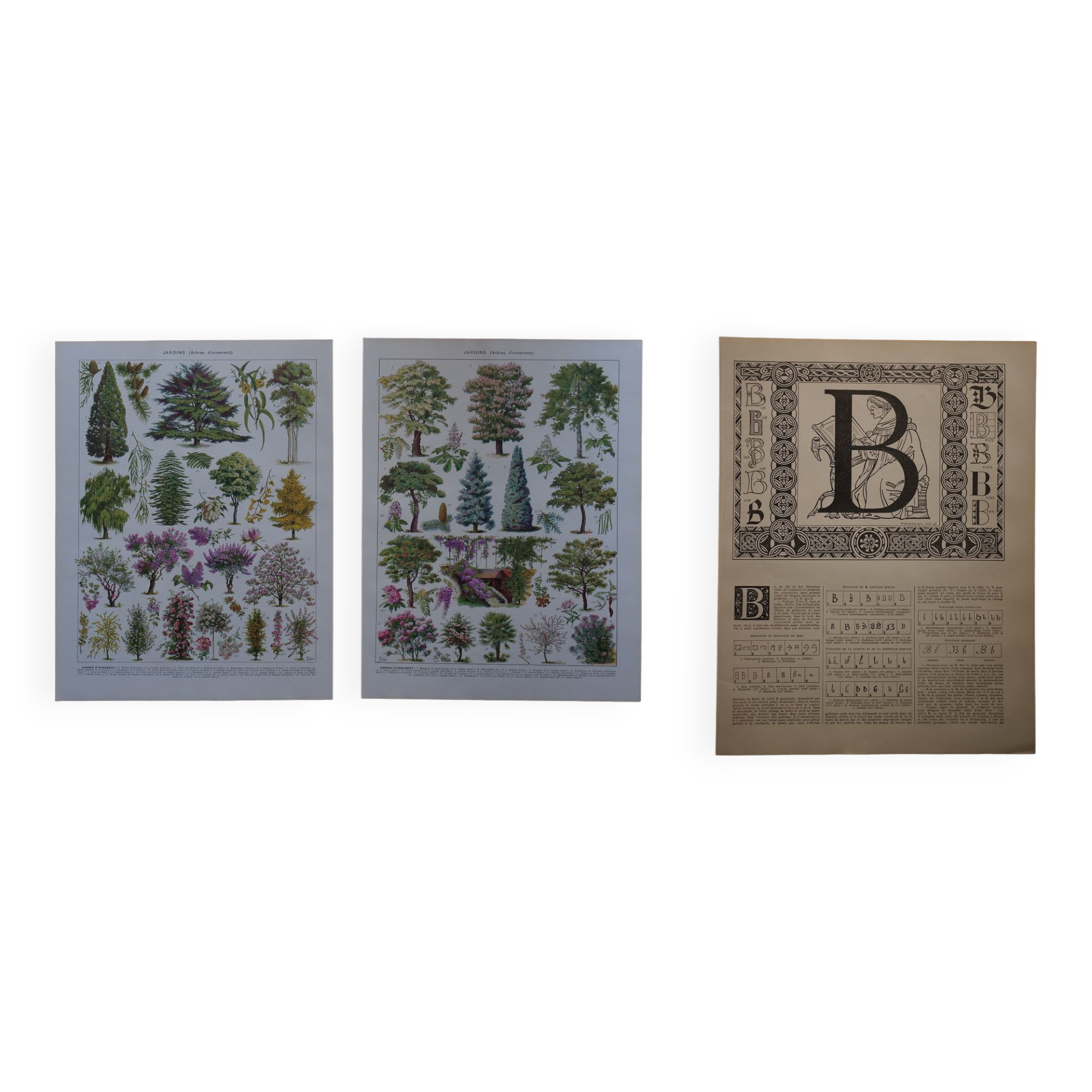 Set of original lithographs
