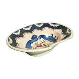 Longwy ceramic old barber bowl