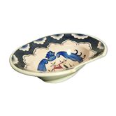 Longwy ceramic old barber bowl