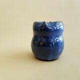 Signed 20th 20th Owl Owl Zoomorphic Vase