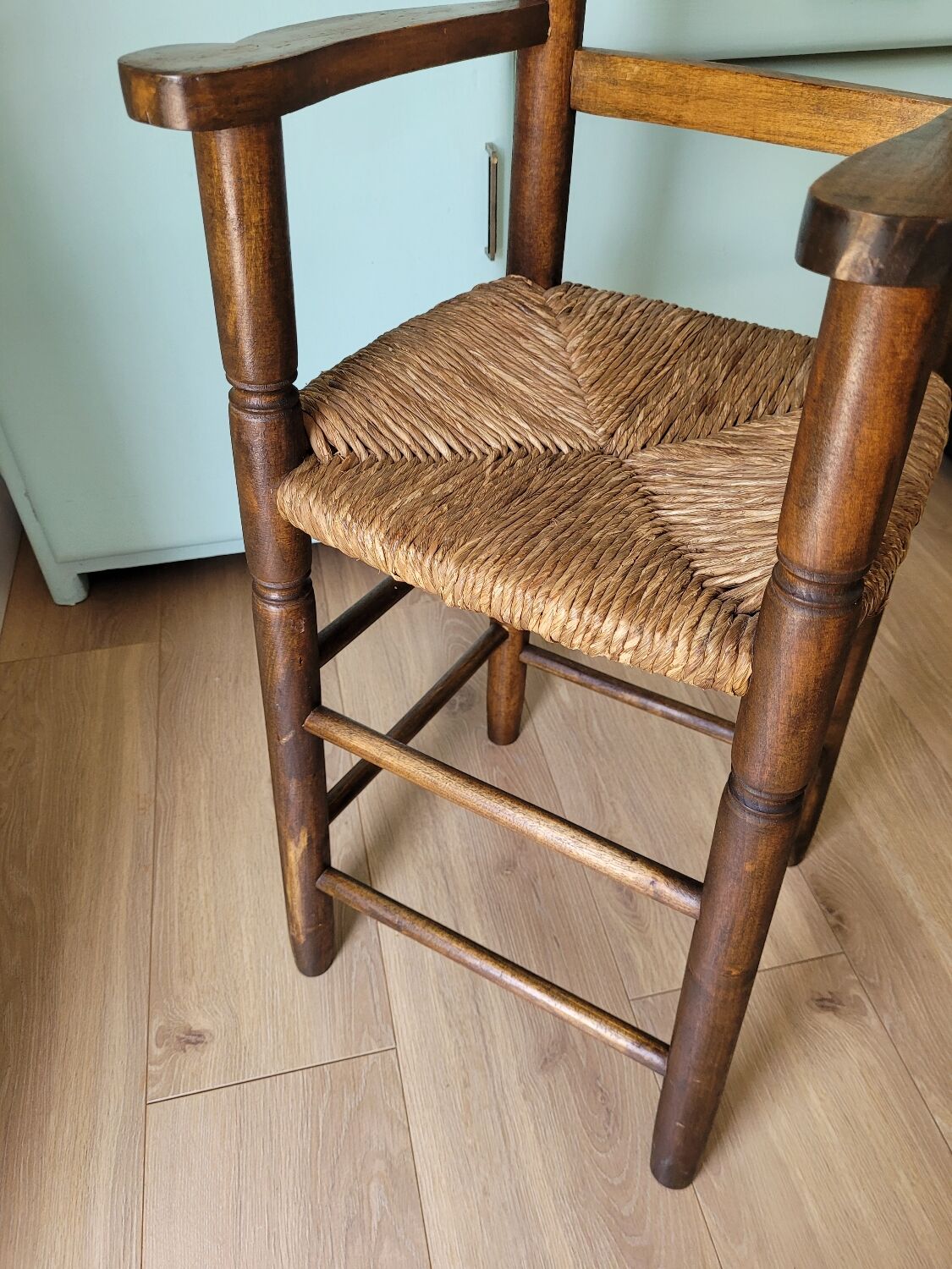 Children's high chair wood