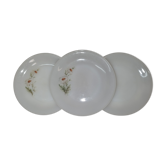 3 assiettes arcopal de 1970