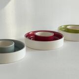 BOUGEOIRS Cracked Ceramic Candle Holder