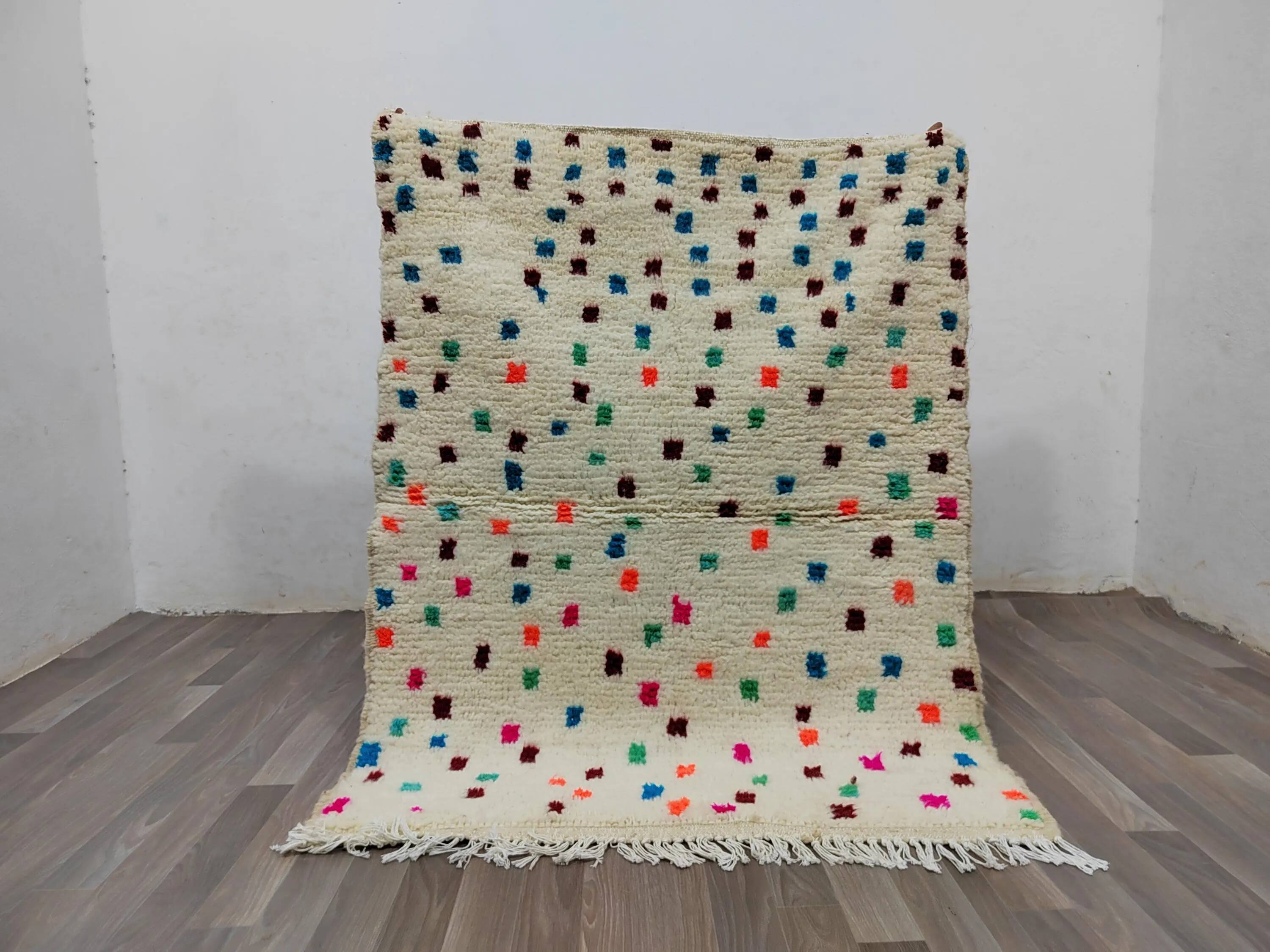 Handmade Moroccan rug 3 x 2 m