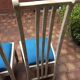 Chaises vintage et design en marbre blanc