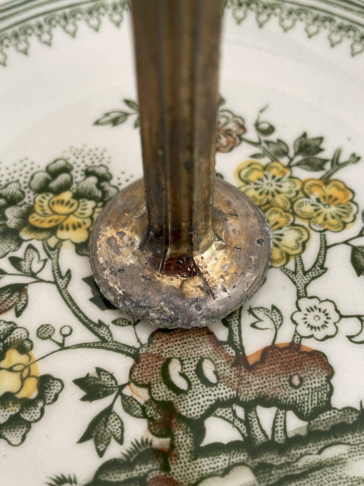 Servant 2 deep plates MASONS model Manchu